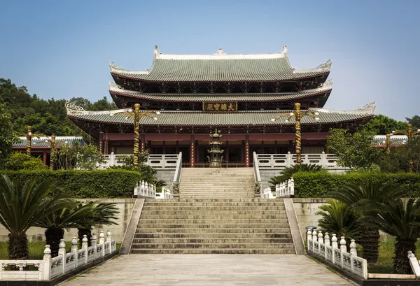 Głównym świątyni klasztoru shaolin Południowej w Chinach — Zdjęcie stockowe