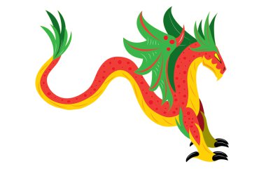 kanatlı yılan ejderha