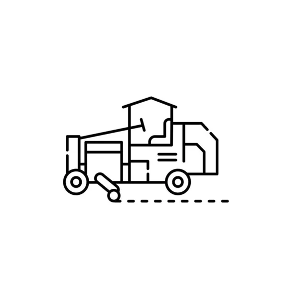 Ikona Znaku Drogowego Olor Line Budowa Dróg Piktogram Stronę Internetową — Wektor stockowy
