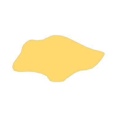 Singapur haritası renk çizgisi ögesi. Ülkenin Sınırı. 