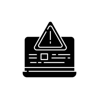 İnternet dolandırıcılığı renk çizgisi simgesi. Web sayfası için piktogram, mobil uygulama, tanıtım. UI UX GUI tasarım elemanı. Düzenlenebilir vuruş.