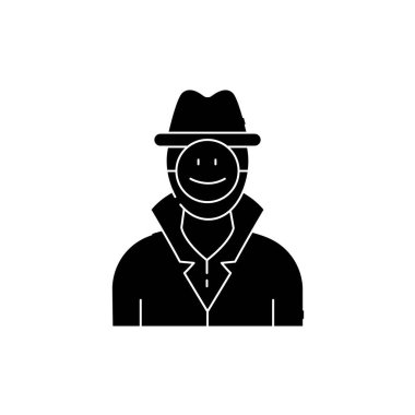 Renk çizgisi simgesini taklit etmek yasadışı. Web sayfası, mobil uygulama, tanıtım için resim grafiği.