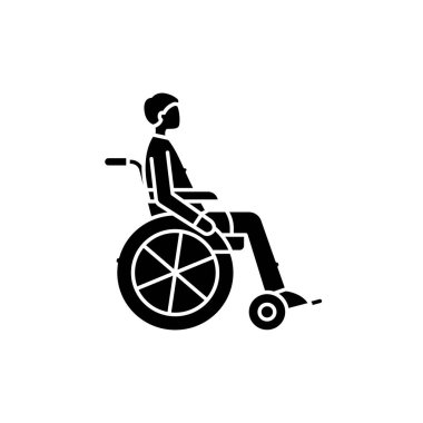 Geçersiz renk çizgisi simgesi. Engelli. İzole vektör elementi. Web sayfası, mobil uygulama, tanıtım için resim çizelgesi