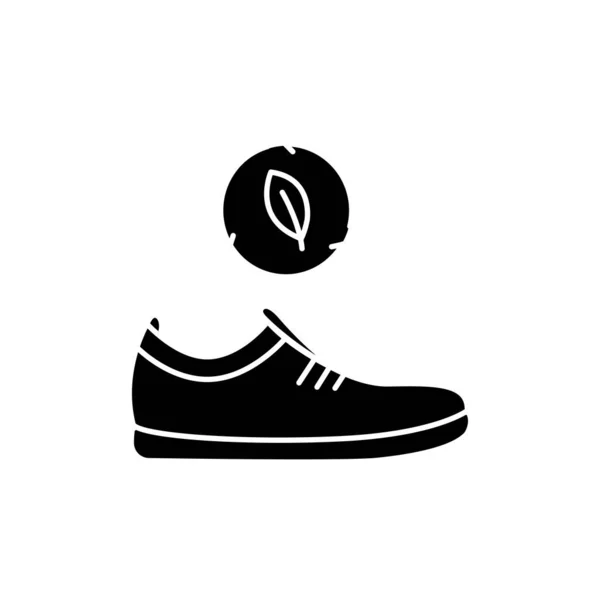 生态鞋色线条图标 移动应用程序的象形文字 — 图库矢量图片