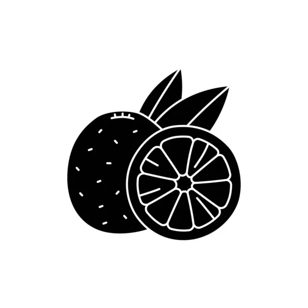 Grapefrukt Olor Line Ikon Eteriska Oljor Fruktfrön Piktogram För Webbsida — Stock vektor