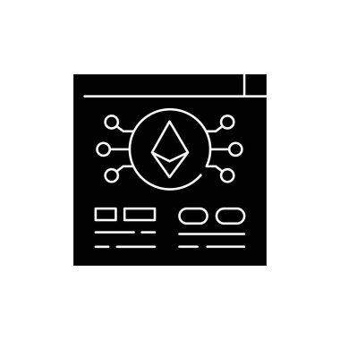 Platform işareti renk çizgisi simgesi. Web sayfası için piktogram, mobil uygulama, tanıtım. UI UX GUI tasarım elemanı. Düzenlenebilir vuruş.