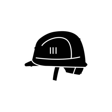 Koruma miğferi renk çizgisi simgesi. Engelli. İzole vektör elementi. Web sayfası, mobil uygulama, tanıtım için resim çizelgesi