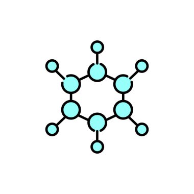 Gümüş formül renk çizgisi simgesi. Web sayfası, mobil uygulama, tanıtım için resim grafiği.
