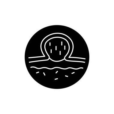 Pyojenik granülom renk çizgisi simgesi. Dermatoloji hastalığı. İzole vektör elementi. Web sayfası, mobil uygulama, tanıtım için resim çizelgesi