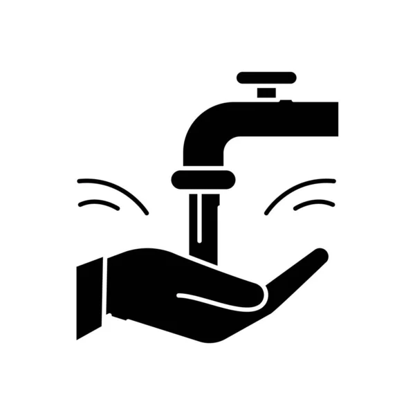 Clean Water Sanitation Color Icon Corporate Social Responsibility — Διανυσματικό Αρχείο