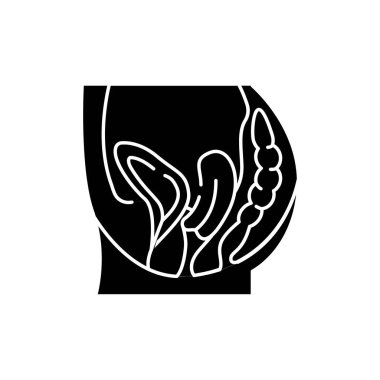 Organ sarkması renk çizgisi simgesi. İnsan hastalıkları. Web sayfası, mobil uygulama, tanıtım için resim grafiği.