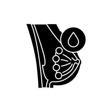 Göğüs rengi ikonunda süt üretimi. İnsan hastalıkları.