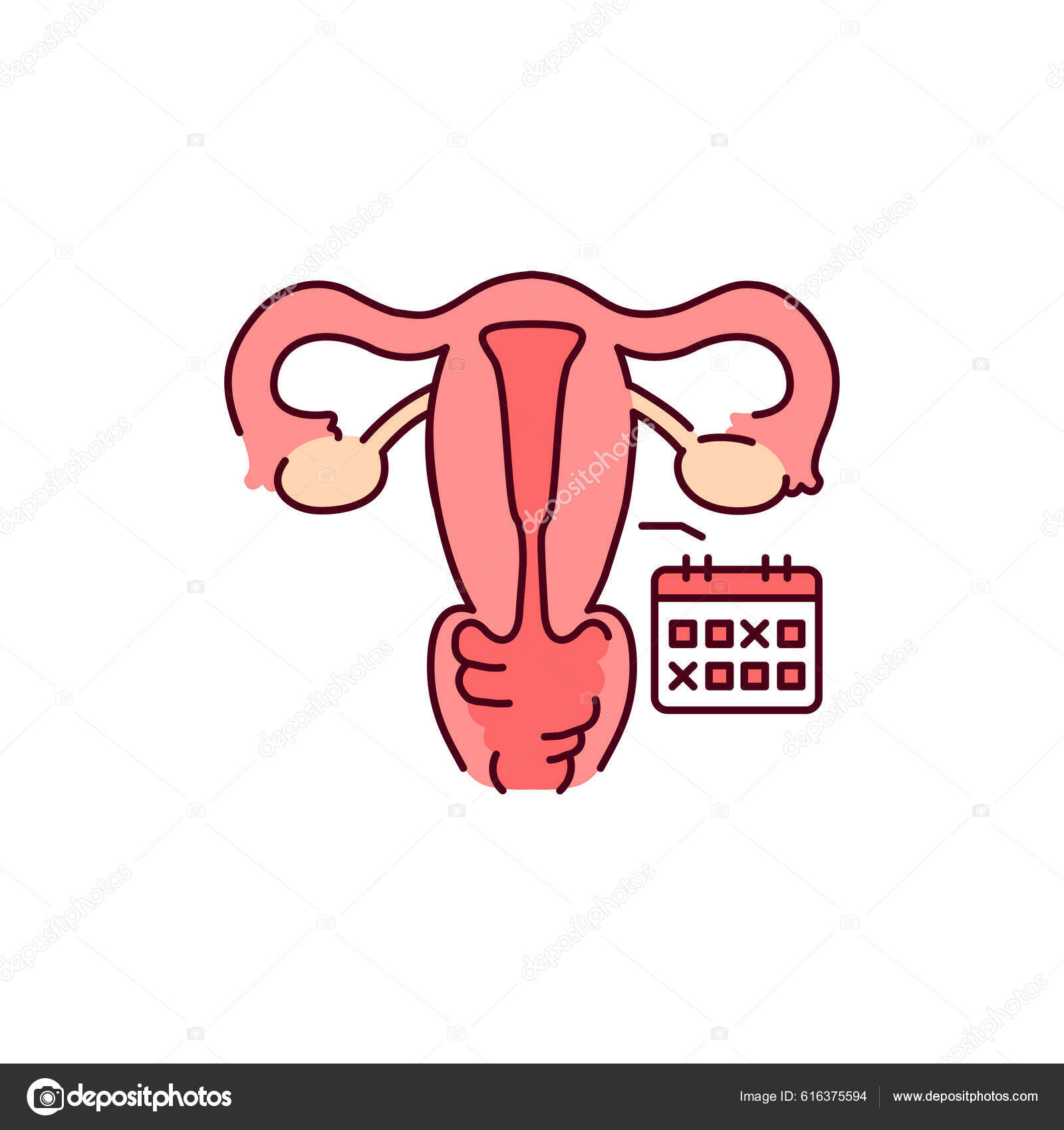 아이콘이야 페이지를 Pictogram 모바일 스톡 벡터 - ©ALX1618 616375594