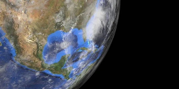 Hurikán Ian Jižní Karolíně Planeta Země Viděna Vesmíru Extrémně Detailní — Stock fotografie