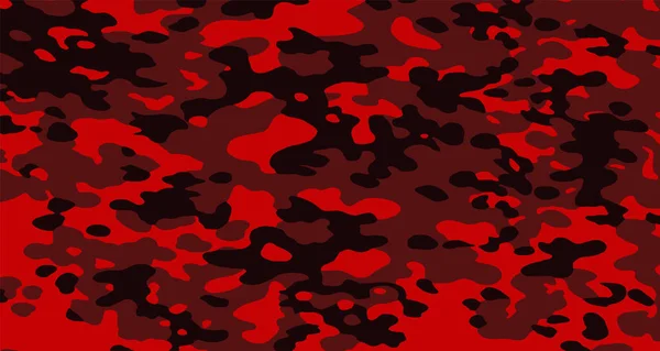 Print Texture Military Camouflage Army Red Hunting Vector Eps — 图库矢量图片