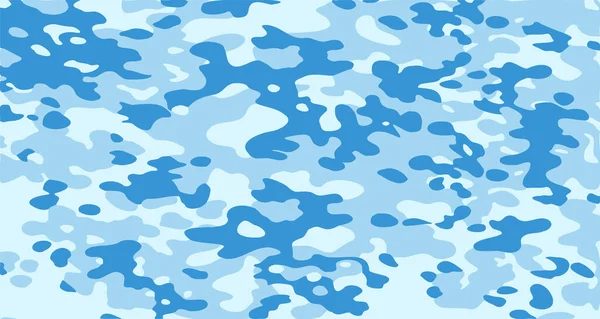 Askeri kamuflaj, mavi ordu avı. Vektör EPS 10.
