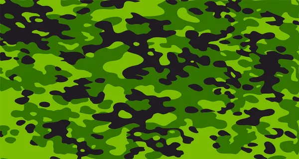 Drucken Textur Militärische Tarnung Armee Grüne Jagd Vektor Eps — Stockvektor