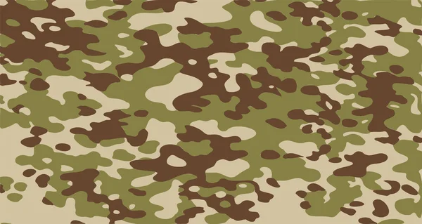 Drucken Textur Militärische Tarnung Armee Grüne Jagd Vektor Eps — Stockvektor