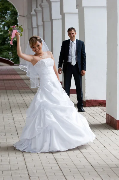 La boda, dos jóvenes —  Fotos de Stock