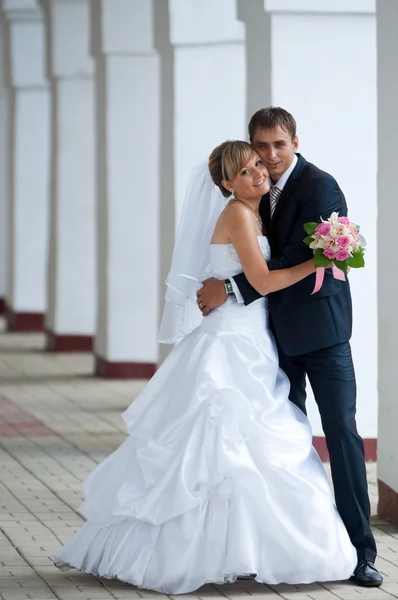 The wedding, two young men — Stock Photo, Image