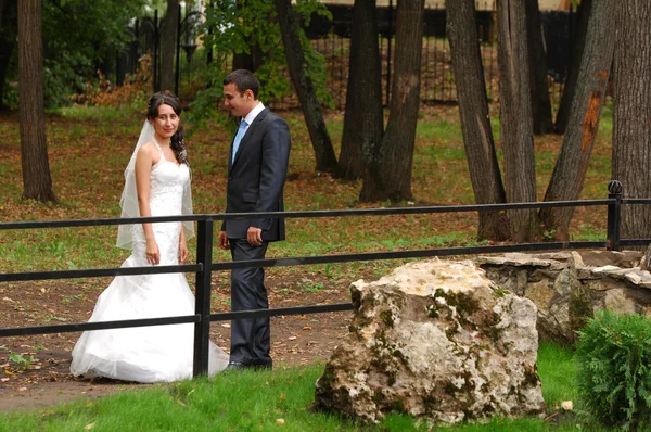 Il matrimonio, due giovani — Foto Stock