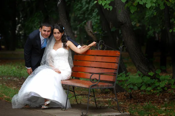 The wedding, two young men — Stock Photo, Image