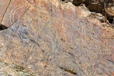 petroglifler Tamgalı tas