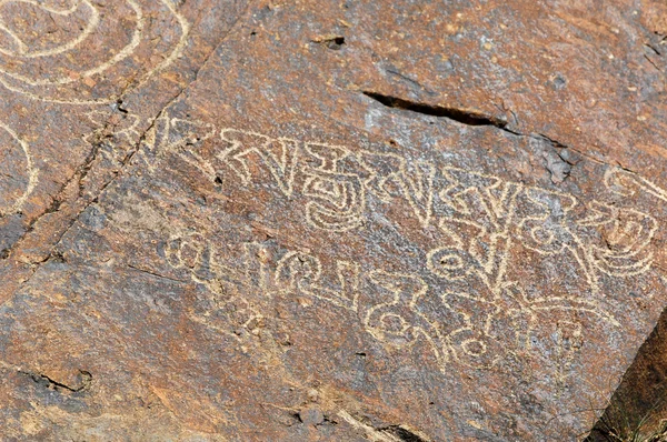 petroglifler Tamgalı tas