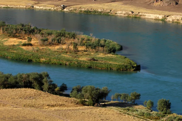 Nehir Kazakistan — Stok fotoğraf