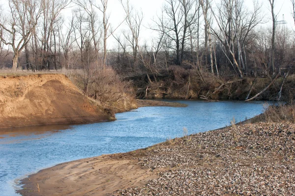 Fiume in autunno — Foto Stock