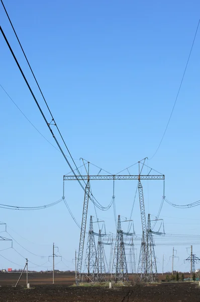 Power poles — Stock Photo, Image