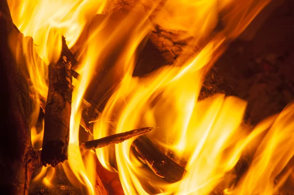 Fire burning fire — Stock Photo, Image