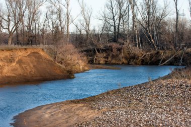 sonbahar park. sonunda geri.