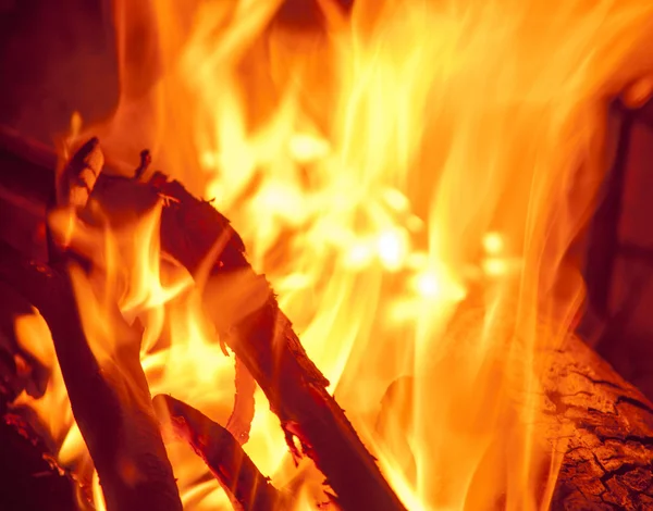 Fire burning fire — Stock Photo, Image