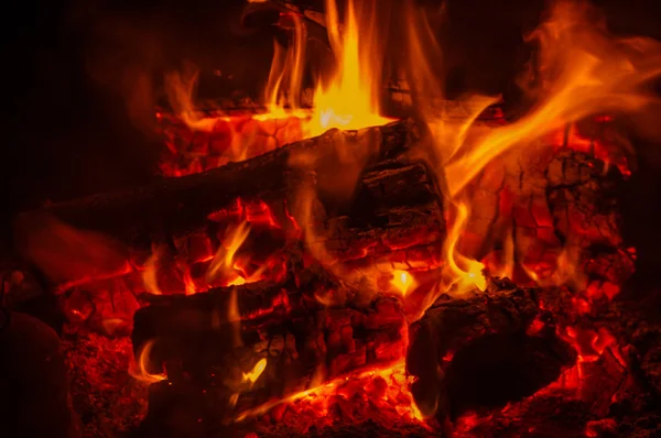 Fuego fuego ardiente — Foto de Stock
