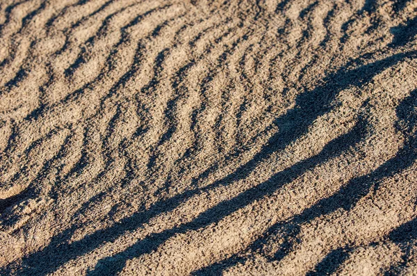 Dessin dans le sable sur la marée — Photo