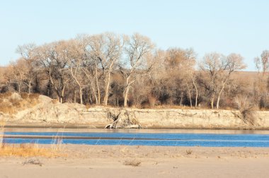 geç sonbaharda Nehri