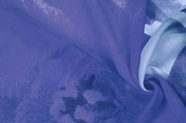 İpek kumaş, mavi ve beyaz çiçekli kadın eşarbı. Muhteşem tasarım çekici arkaplan görüntülerine dayanır. Desen arkaplan, desen, kartpostal