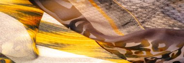 Doku, arkaplan, desen, ipek kumaş, Afrika temalı baskı, vahşi bir hayvanın teni.