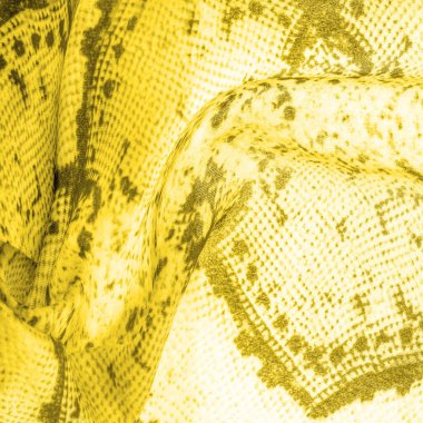 Kare desenli sarı kumaş, parlak sarı kumaşın yakın plan dokusu. arkaplan, doku, desen,