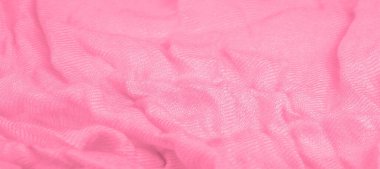 İpek kumaş, kırmızı renk, yapay buruşuk kumaş, buruşuk doku, soyut çizim. Doku arkaplanı, desen