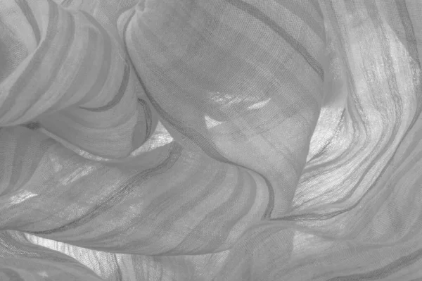 Black White Fabric Material Textile Art Background Stripes Wallpaper Photo — Stock Photo, Image
