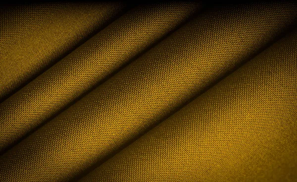Sepia Satén Amarillo Tejido Que Generalmente Tiene Una Superficie Brillante —  Fotos de Stock
