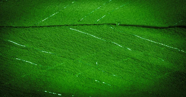 Tessuto Seta Verde Con Lurex Sfondo Texture Lucida Sfondo Satinato — Foto Stock