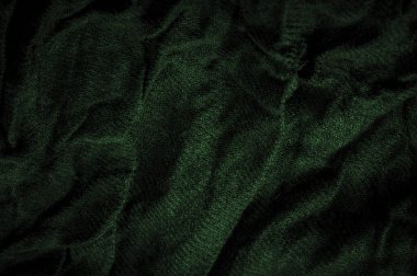 Koyu yeşil yün kumaş. Uzun, dayanıklı, kalın iplikli koyunlar, özellikle senin tasarımına uygun. Farklı büyük kuzu türleri gibi. Desen arkaplan deseni