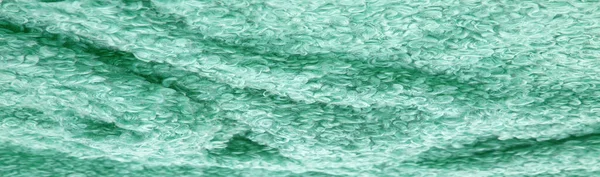 Karakul Artificial Ram Skin Green Color Incredibly High Quality Artificial — Stock Photo, Image