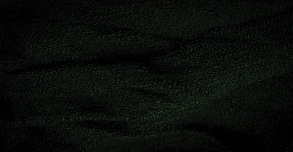 Tecido Verde Escuro Grosseiro Ovelha Com Longa Durável Fibra Grossa — Fotografia de Stock