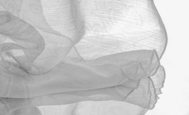 İpek Cambric, Cambric - çok ince şeffaf yumuşak paralı kumaş, gümüş gölgeler. Doku, arkaplan, desen, his