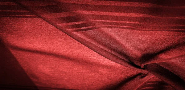 Silk Fabric Red Stripes Abstract Silk Tones Ruby Tones Vintage — Stock Photo, Image