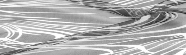Текстура Фону Тканина Текстиль Тканина Тканина Веб Чорно Біла Тканина — стокове фото